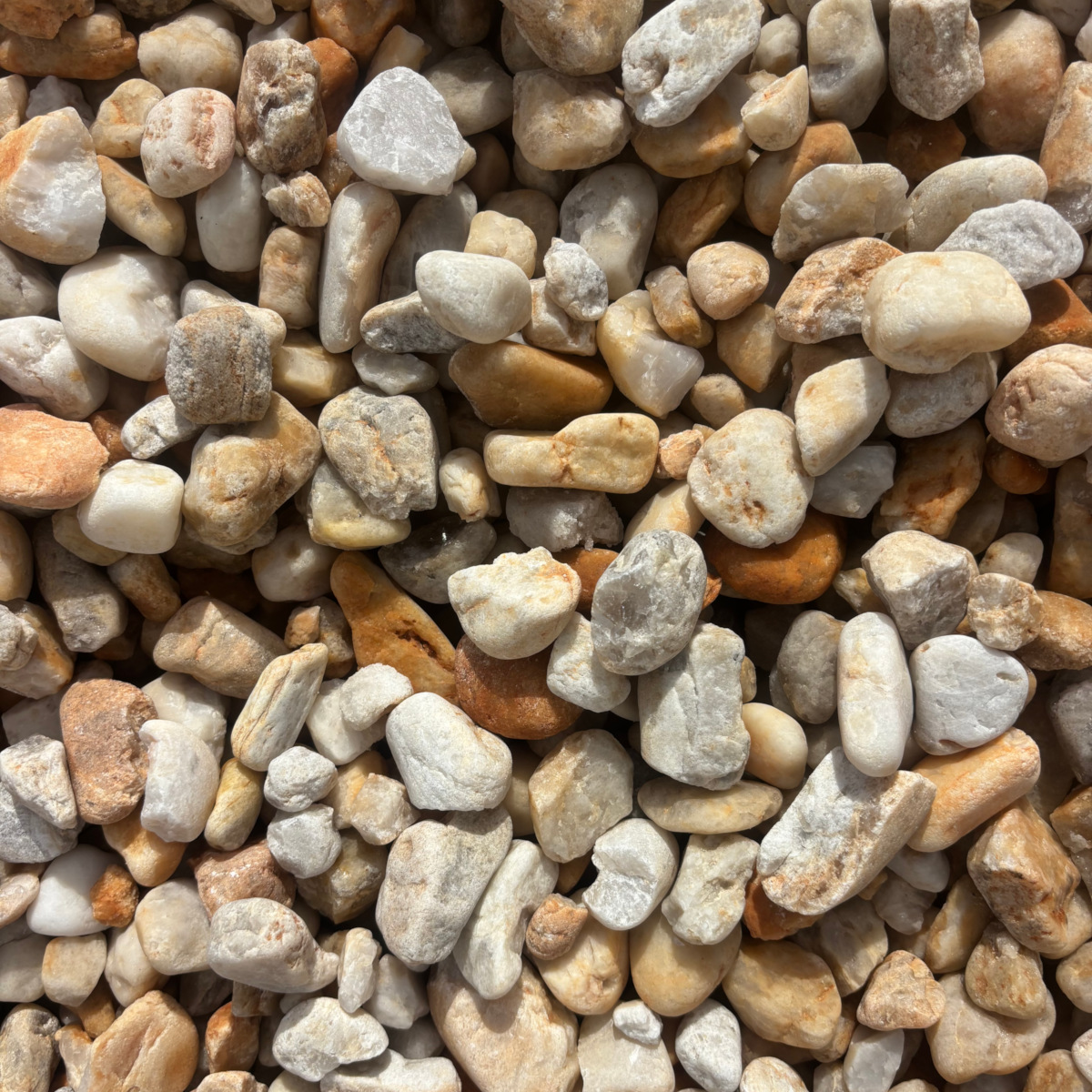 Tan River Gravel